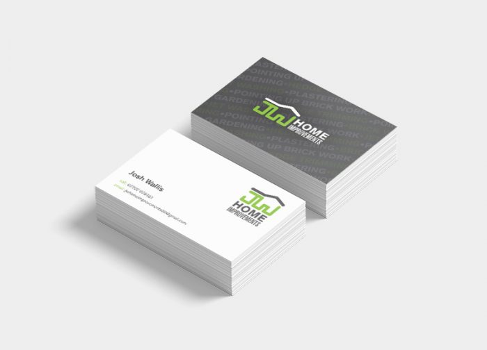 JW Home Improvements business card