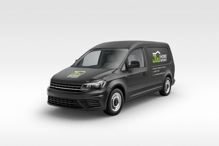 JW Home Improvements van livery